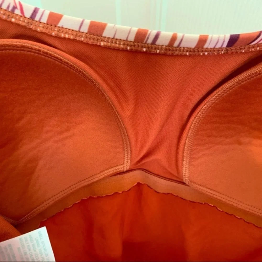 Kona Sol‎ size XL one piece swimsuit bathing suit orange